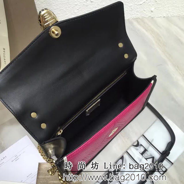 BVLGARI寶格麗 2018專櫃新型蛇頭包 蛇形繡線限定款 Serpenti Forever系列 286628 FYD1072